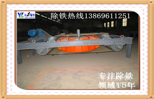 自卸式電磁除鐵器，云南自卸式電磁除鐵器廠(chǎng)家工作視頻_國家標準_云南自卸式電磁除鐵器廠(chǎng)家訂做配電箱型號