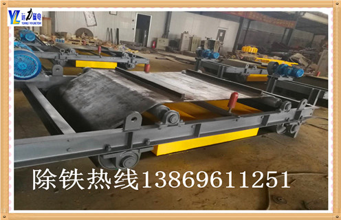電磁自卸除鐵器，河北電磁自卸式除鐵器_河北電磁自卸式除鐵器配件價(jià)格保養廠(chǎng)家配件_型號及工作視頻