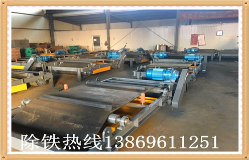 建筑垃圾，鋼渣處理為什么都喜歡用帶式除鐵器?